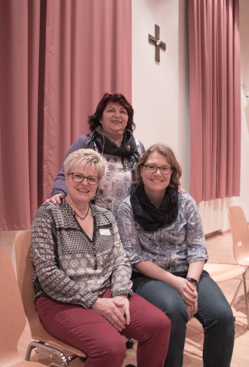Die Dietikerinnen Claudia Vogel, Annarita Müller und Seraina Gloor freuen sich jedes Jahr auf die Fastenwoche drei Wochen vor Karfreitag.