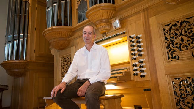Eric Nünlist ist seit 25 Jahren Organist in der reformierten Zwinglikirche. Sein Jubiläum feiert er mit einer Orgel-Jamsession.