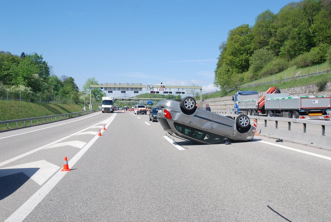 Verkehrsunfall in Biberist vom 24. April 2018:
