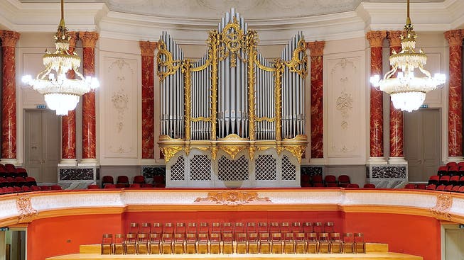 Die neue Orgel im Stadtcasino Basel wird gleich aussehen wie die alte. Gebaut wird sie von der Dietiker Firma Metzler.