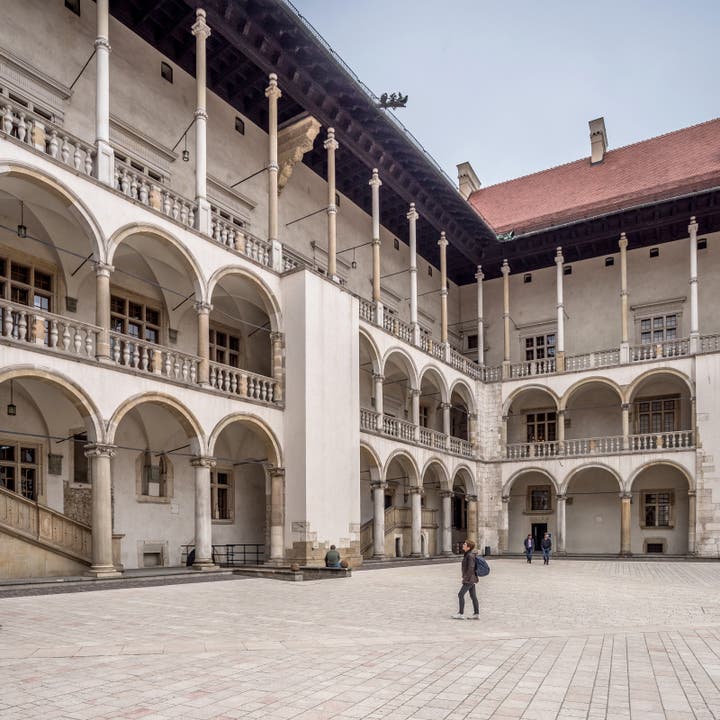 Das Schloss Wawel gehört wie die Altstadt zum Weltkulturerbe.