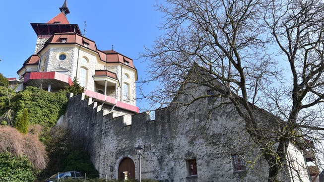 Der effektive Aufwandüberschuss der Jahresrechnung 2016 der Gemeinde Niedergösgen übertrifft den budgetierten Wert (im Bild das Schloss mit der dort untergebrachten Verwaltung).