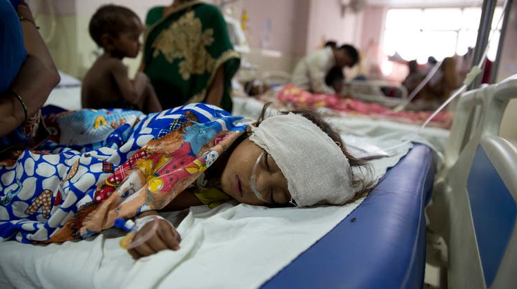 Über 60 Kinder starben: Jetzt hat die indische Polizei einen Arzt festgenommen