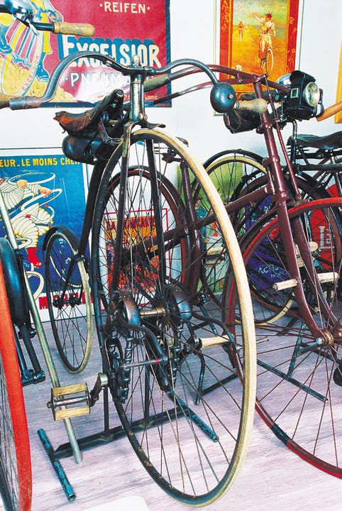  Für Velofreunde: das Zwei-Rad-Museum in Oeschgen.