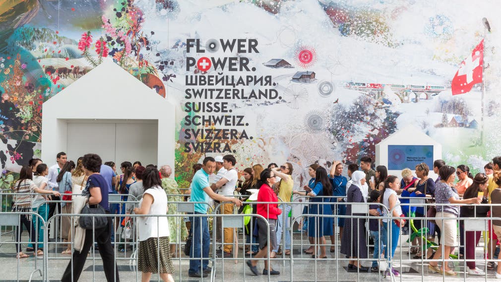Schweizer Pavillon Weltausstellung Kasachstan Expo