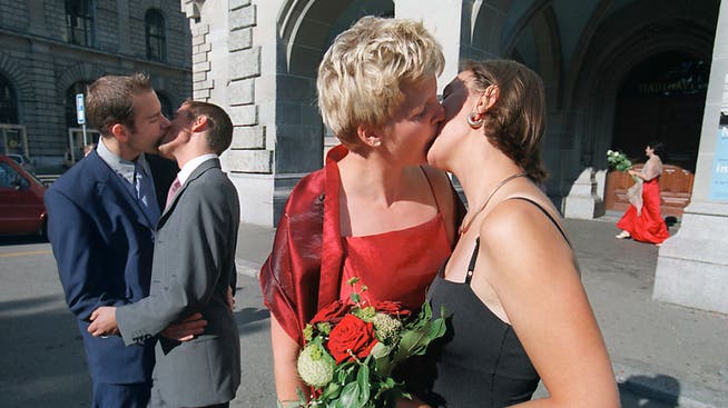 Schweizer Homosexuelle kämpfen für ihre Gleichberechtigung, denn auf vielen Ebenen harzt es noch immer – nicht nur bei der Adoption.