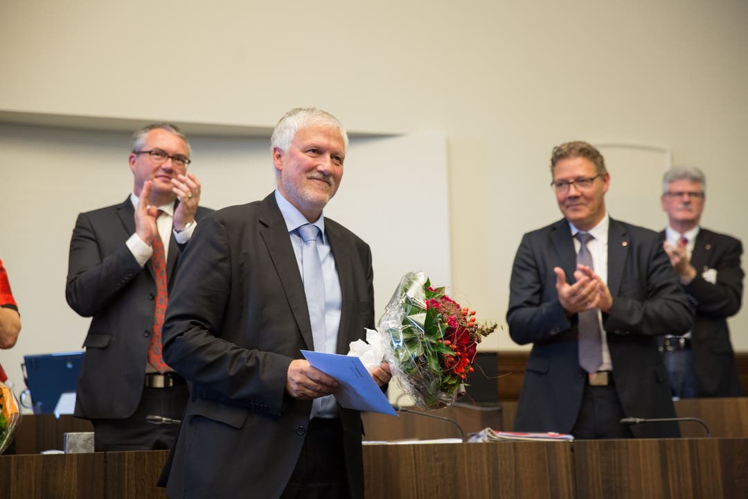 5. Juli 2017: Peter Gomm wird im Kantonsrat verabschiedet