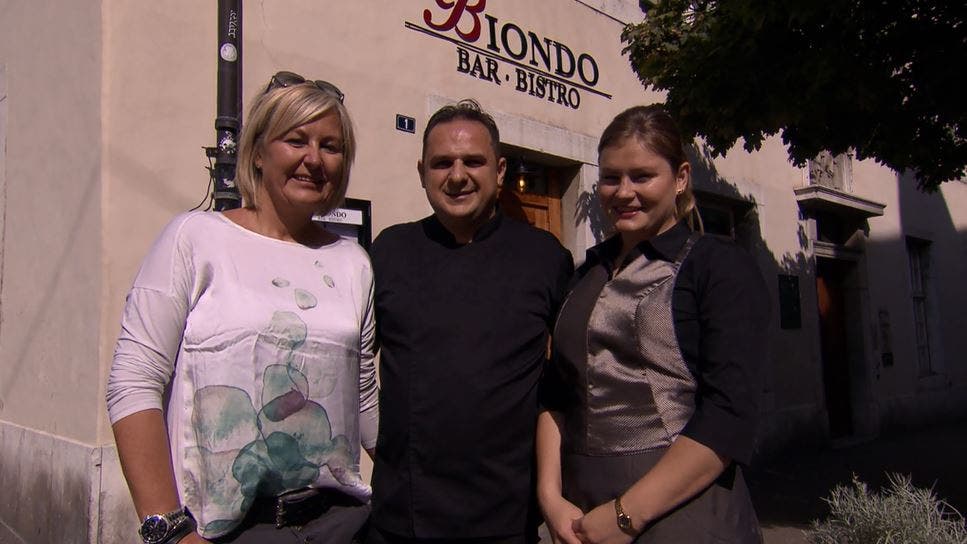 Corinne ist Fan von Mirkos italienischer Küche