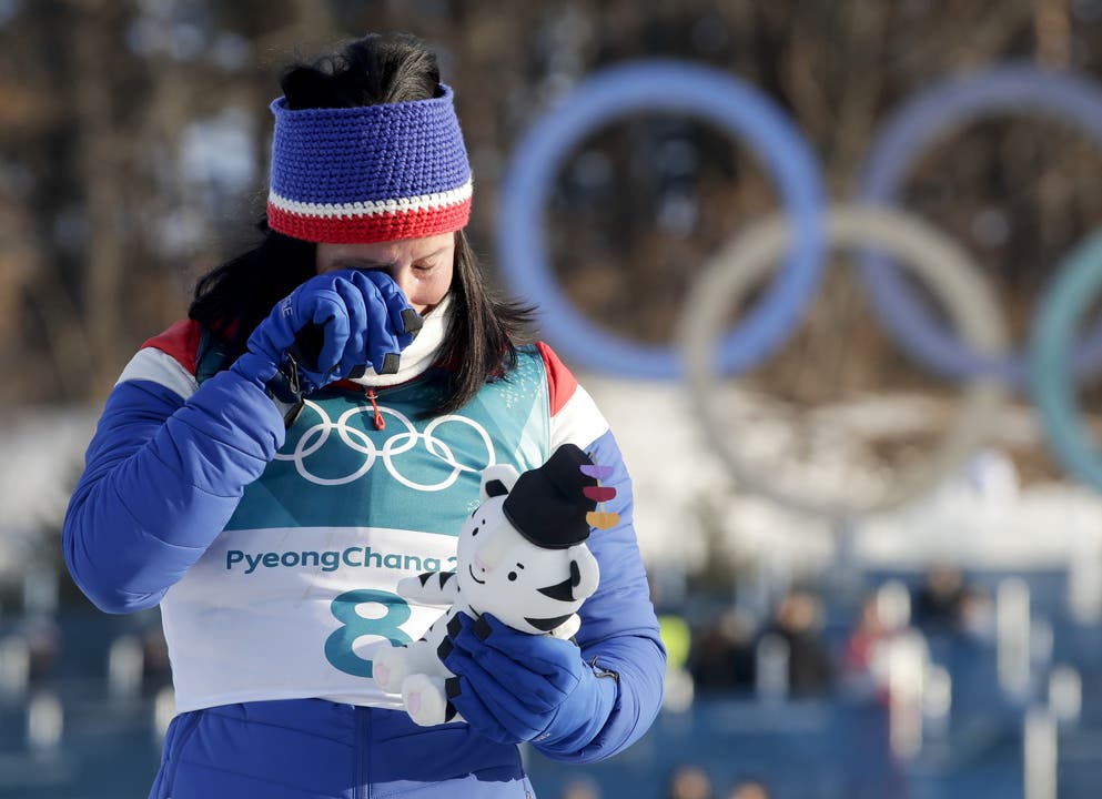Es ist für Marit Björgen die achte olympische Gold-Medaille.