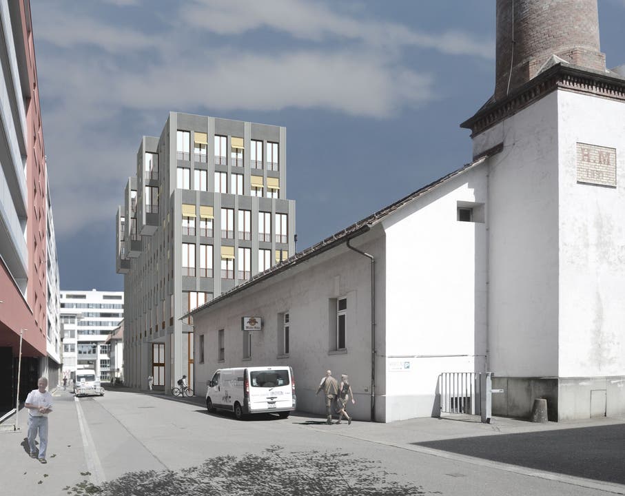 Das Areal der Brauerei Müller wird neu überbaut