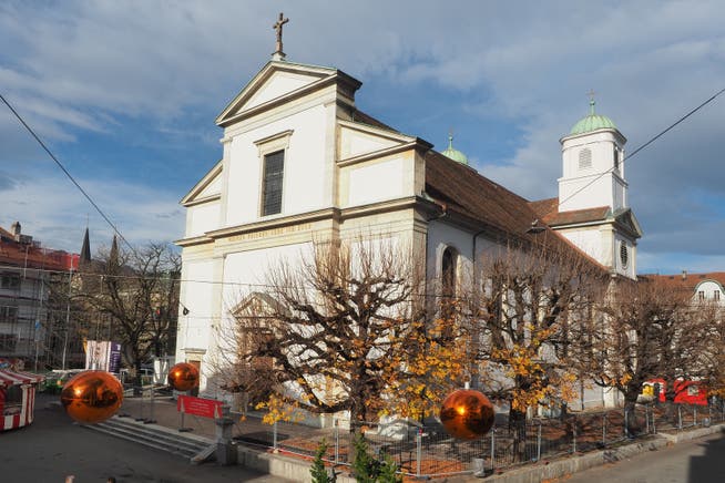Die Stadtkirche Olten nach der Renovation.