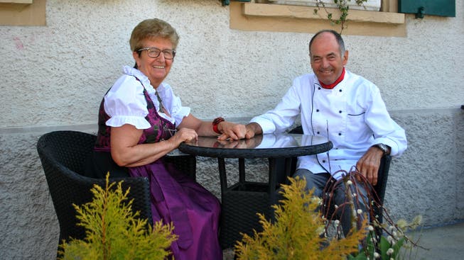 50 Jahre verheiratet, 50 Jahre gewirtet: Annerös und Ruedi Rickenbach-Aebi feiern 2017 gleich zwei Jubiläen.