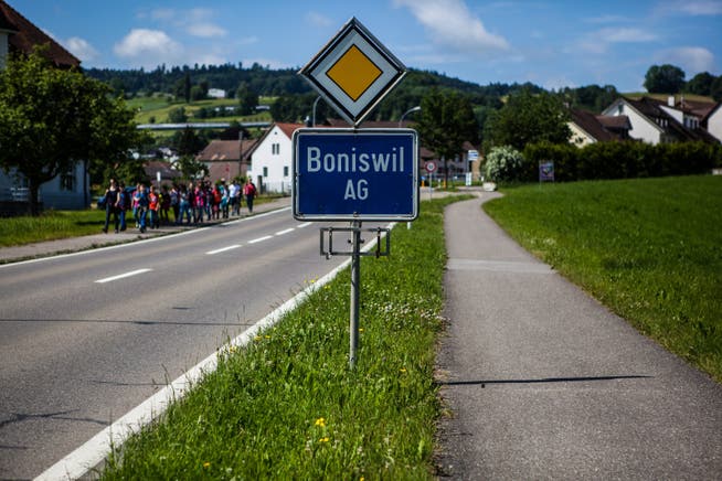 Dorfeinfahrt Boniswil
