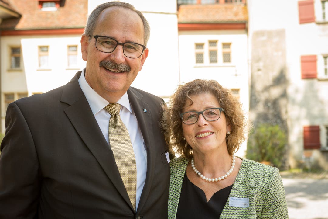 «Hypi»-Verwaltungsratspräsident Gerhard Hanhart mit Frau Monika.