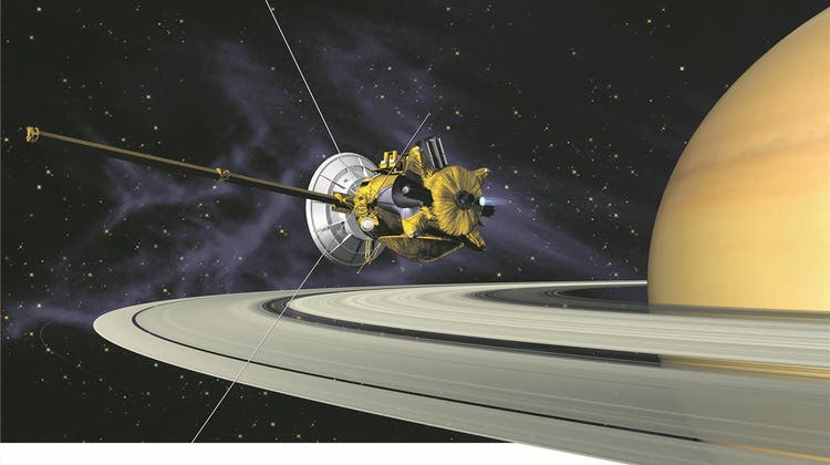 Requiem für eine Raumsonde: «Cassini» erwartet den Todeskuss des Saturn