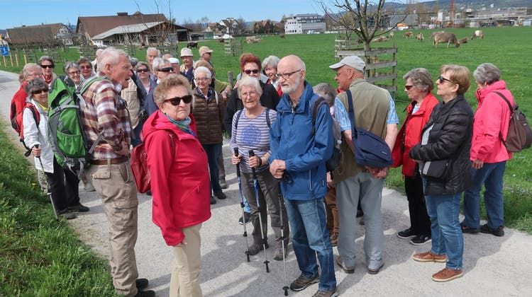 Dietiker-Senioren-Wanderung vom 12. April 2018 Pfäffikon SZ nach Rapperswil