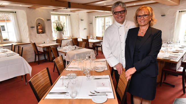 Peter Oesch und Bernadette Rickenbacher geben die Pacht im Restaurant Chutz in Oberbuchsiten nach nur vier Monaten auf.