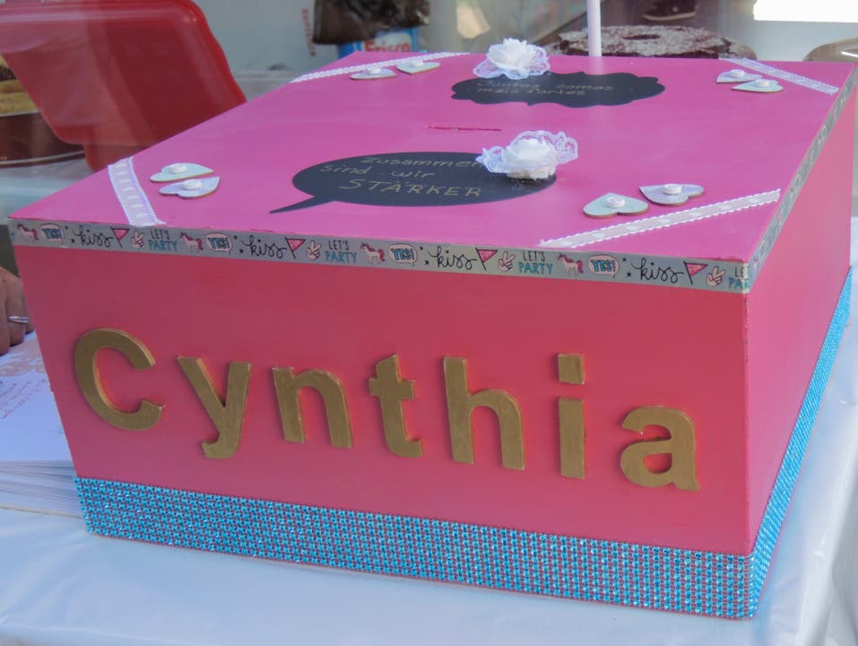 haben Cynthia und ihre Mama im Spital dekoriert.