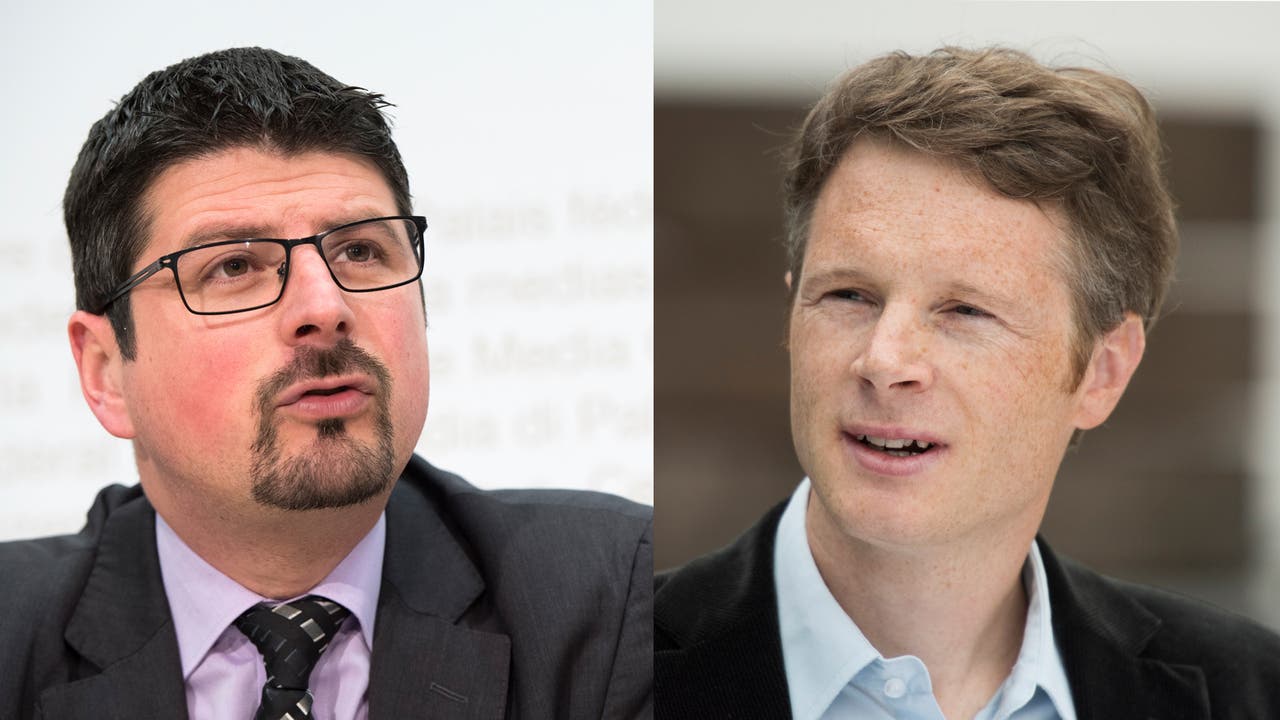Traten beide als Nationalräte zurück: Yannick Buttet (CVP) und Jonas Fricker (Grüne).