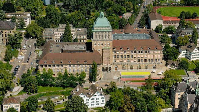 Luftaufnahme der Uni Zürich.
