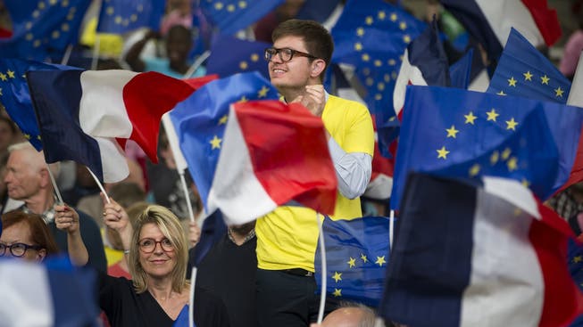 Frankreich hat gewählt: Emmanuel Macron wird der nächste Staatspräsident. Die Erleichterung darüber ist in Europa gross. (Symbolbild)
