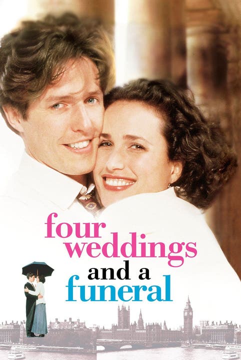 Four Weddings and a Funeral (1994) Die Engländer könnens noch lustiger als die Amerikaner. Es wird geflucht, geliebt und gestorben. Hugh Grant startet durch.