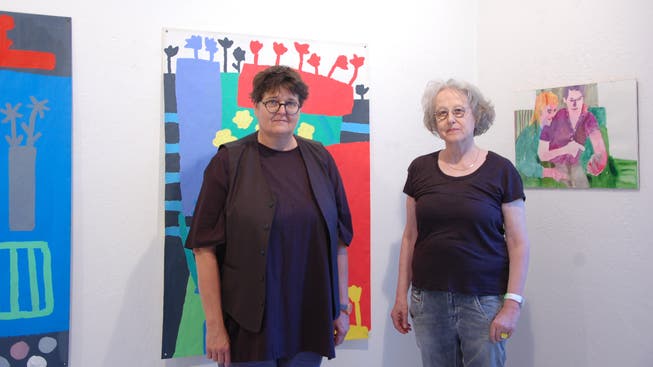 Karin R. Müller und Trudy Andres stellen in der Galerie Artesol aus.