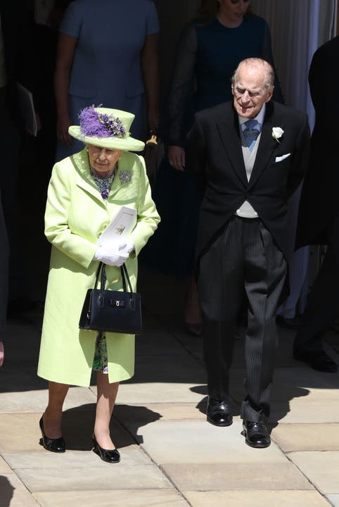 Queen Elizabeth und Prinz Philip, die Grosseltern von Prinz Harry.