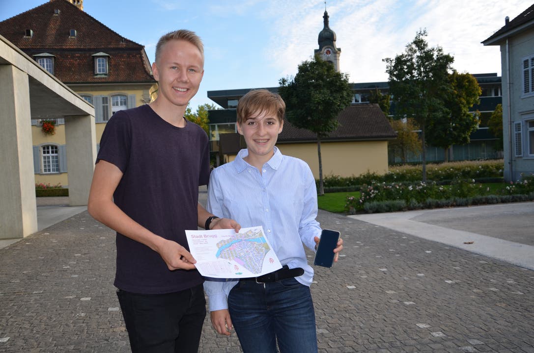Timo Suter und Maren Ludolf haben den City-OL erfunden.