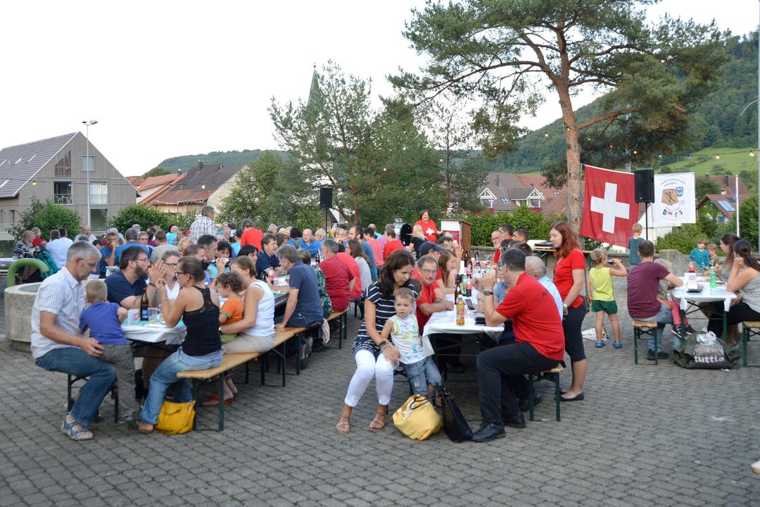 1. August-Feier in Wittnau mit Schwinger David Schmid 1. August-Feier in Wittnau mit Schwinger David Schmid