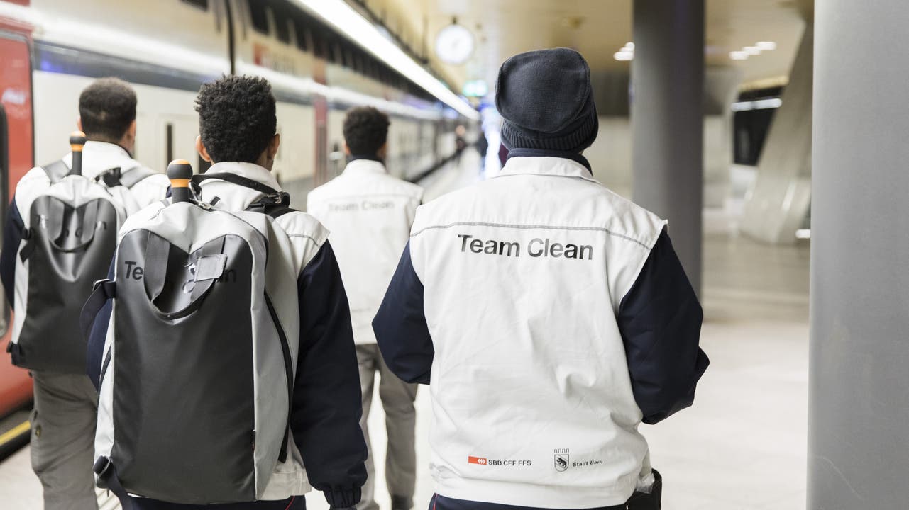 Unterwegs mit dem Team Clean auf der Strecke von Zürich nach Winterthur und zurück.