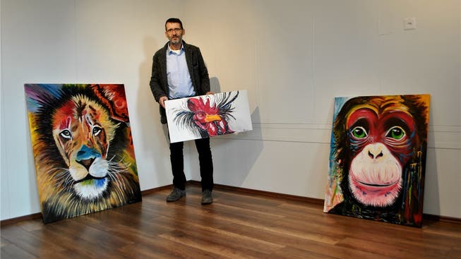 Peter Gammenthaler hat in Zeiningen den «Kulturschopf» lanciert. Anfang April wird das Lokal mit einer Bilderausstellung eröffnet.