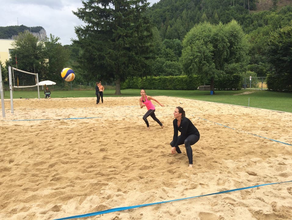 Impressionen vom Beachvolleyball-Turnier in Balsthal.