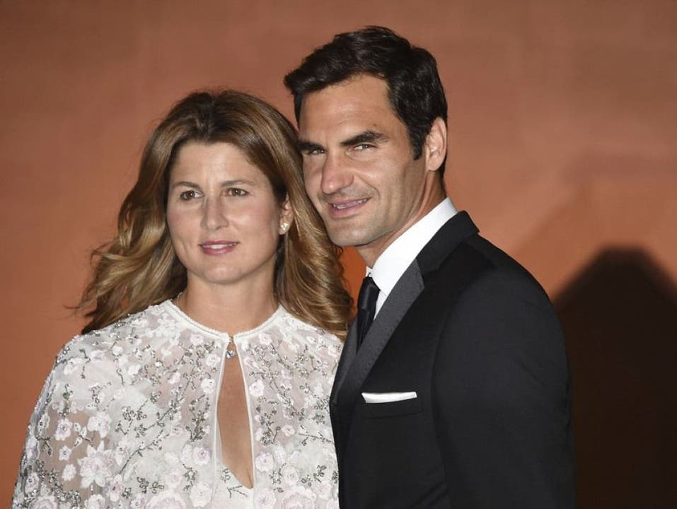 Für seine Ehefrau Mirka (l.) und die vier gemeinsamen Kinder würde Tennisstar Roger Federer seine Karriere ohne zu Zögern beenden. (Archivbild)