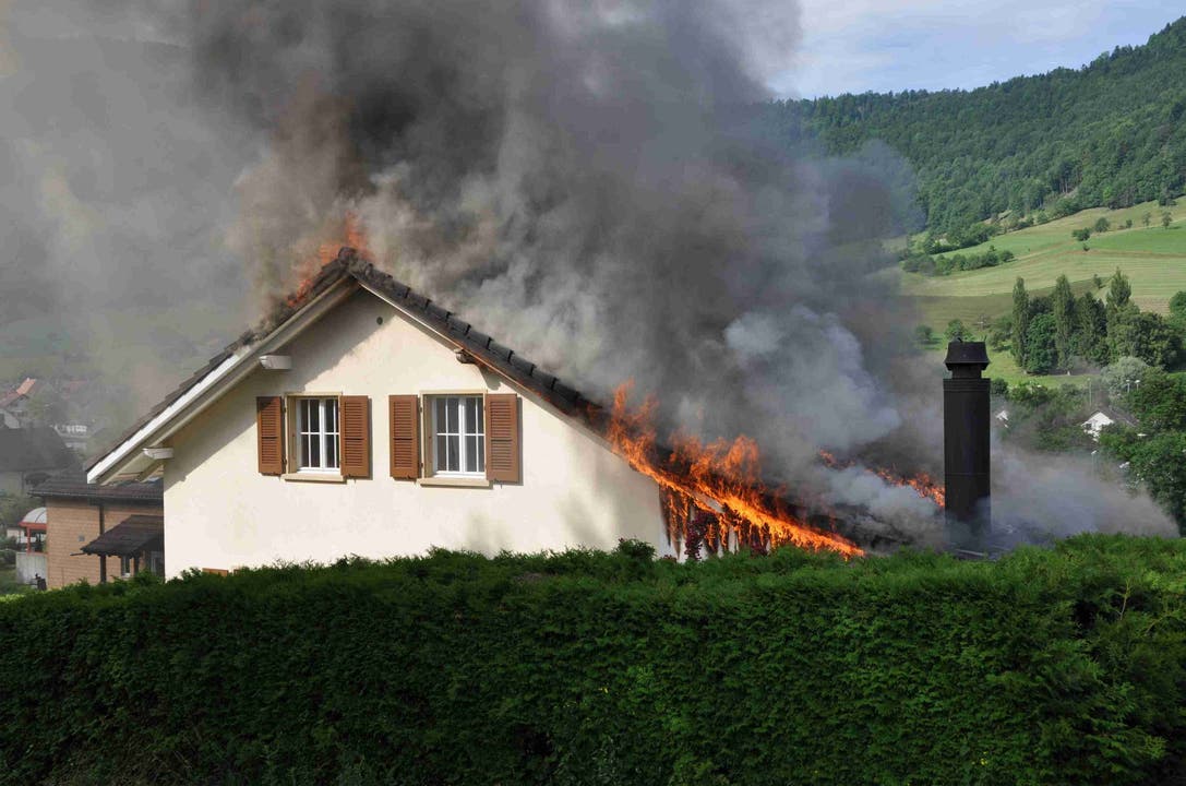 Brand in Erschwil vom 14. Juni 2017
