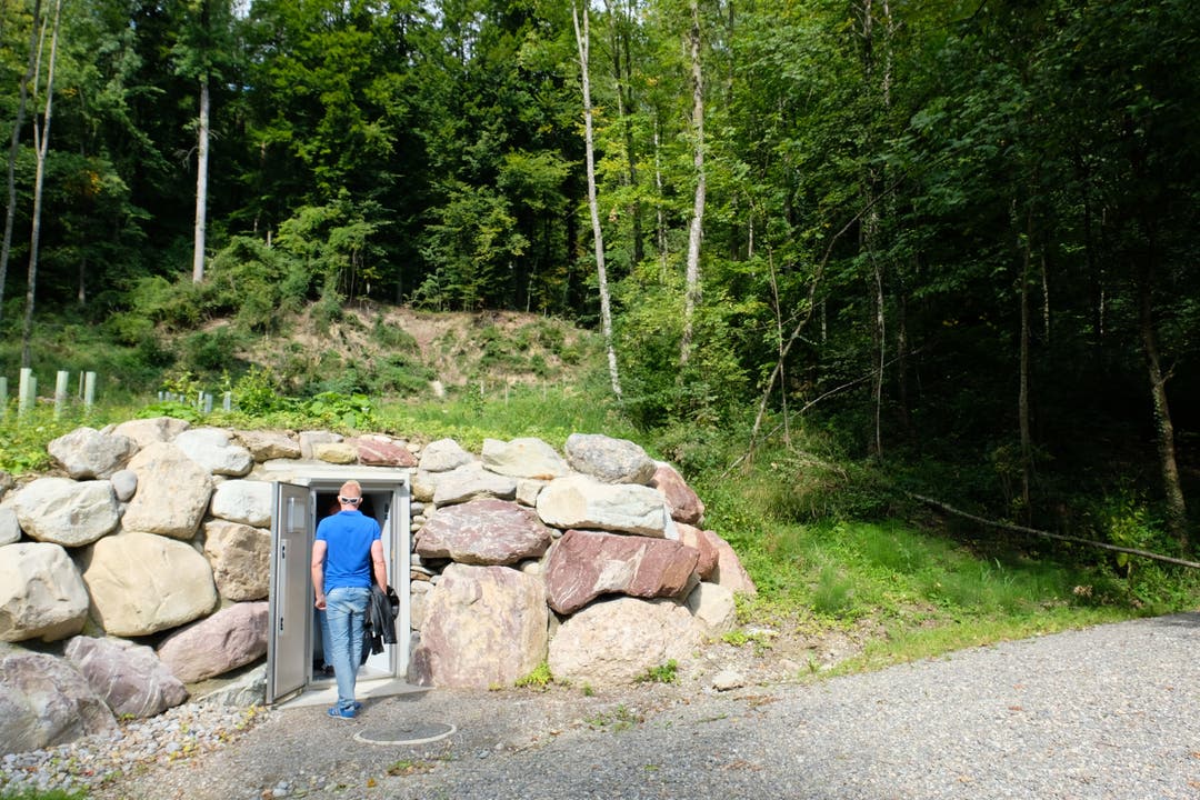 Nur ein paar hundert Meter vom Quellwasser-Reservoir Bruederberg entfernt befindet sich die Brunnenstube Bruederberg, in der sieben Quellen gefasst werden.