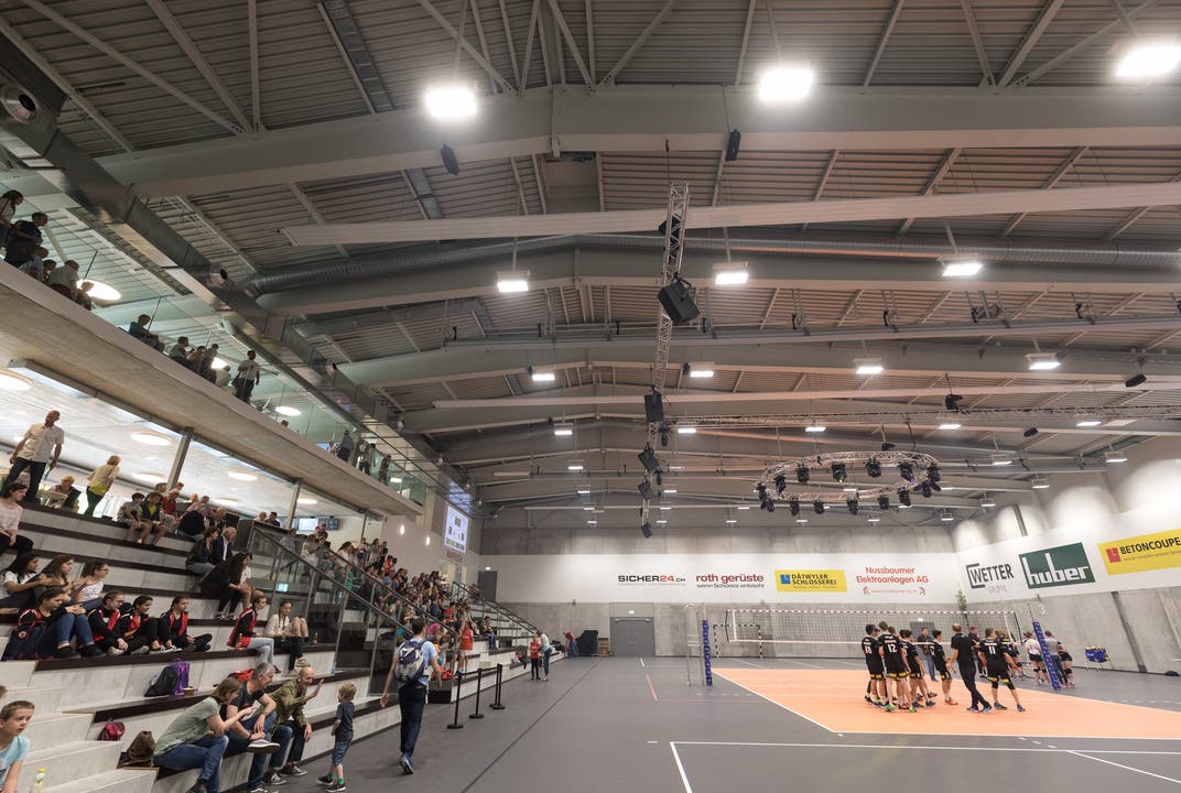 Das neue Zuhause von Volleyschönenwerd ist ein Leistungszentrum für den Volleyballsport.