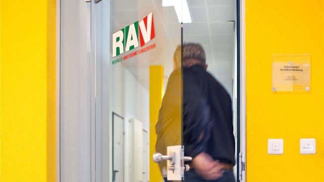 Nur wer beim RAV registriert ist, gilt offiziell als arbeitslos.