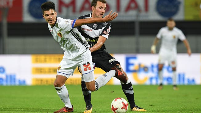 Raoul Petretta (l.) gelang gegen Lugano und Alexander Gerndt der erste Super-League-Treffer.