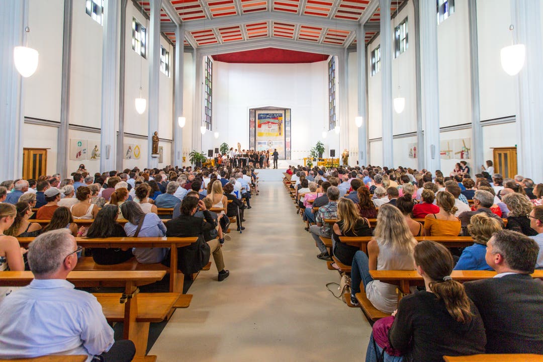 Abschlussfeier Kantonsschule Wettingen Abschlussfeier der Kantonsschule Wettingen in der Kirche St. Anton. (29. Juni 2018)