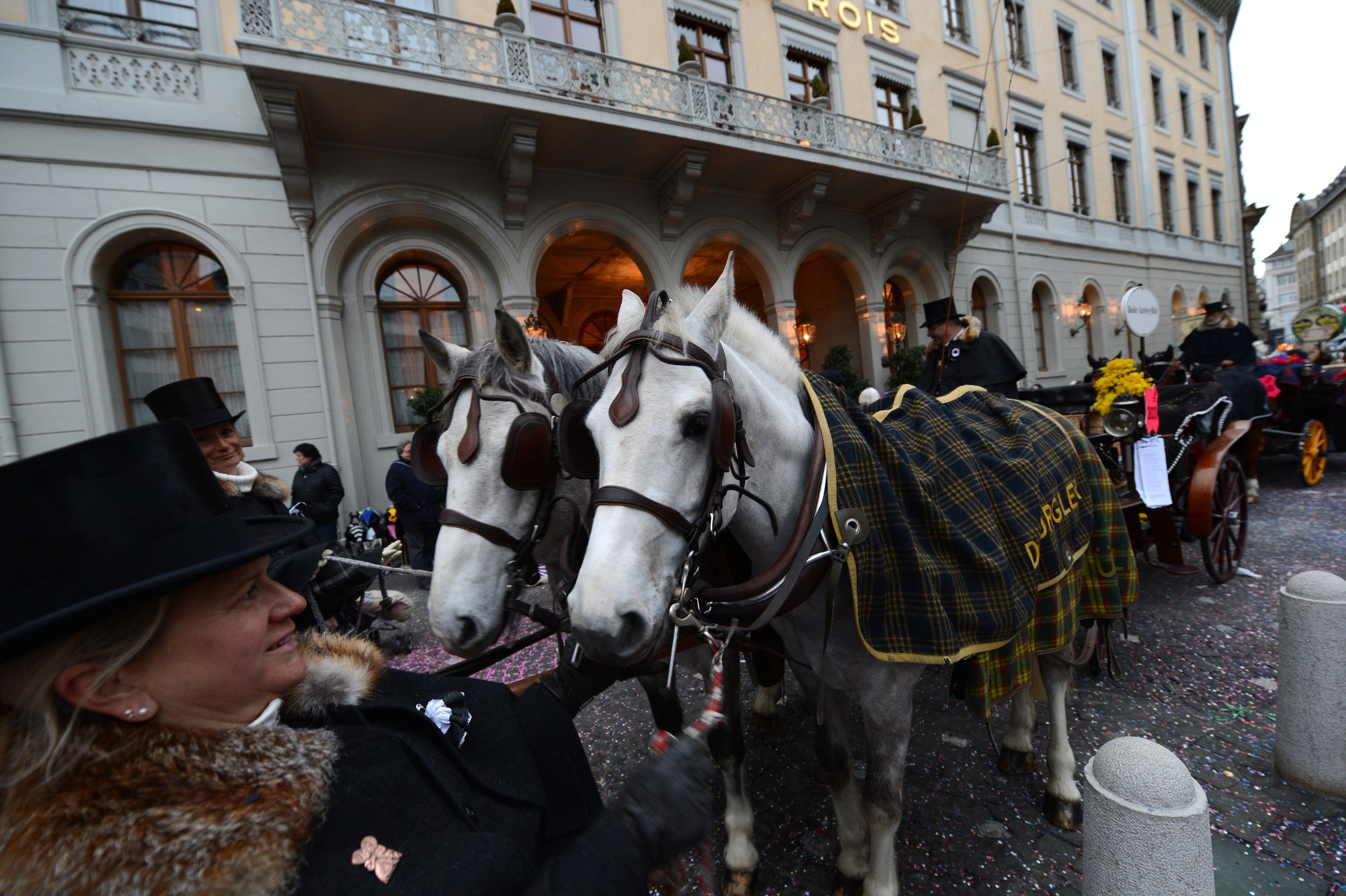 Bildstrecke - Chaisen Basler Fasnacht