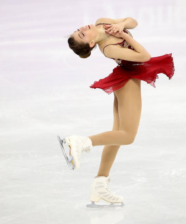 Fliegender Wechsel zum Eiskunstlauf: Alexia Paganini ist glücklich über ihre ersten Olympia-Erfahrungen.