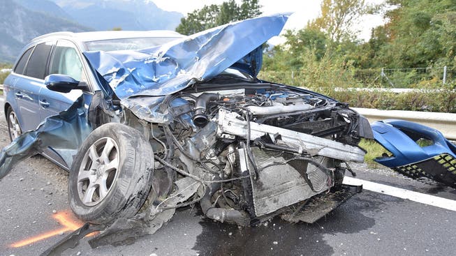 Verkehrsunfall in Zizers GR (28.09.17)