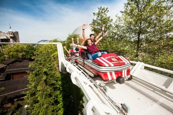 Attraktionen im Europapark (eine Auswahl) Schweizer Bobbahn