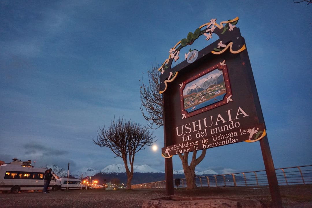 Das Ziel der Reise - Ushuaia