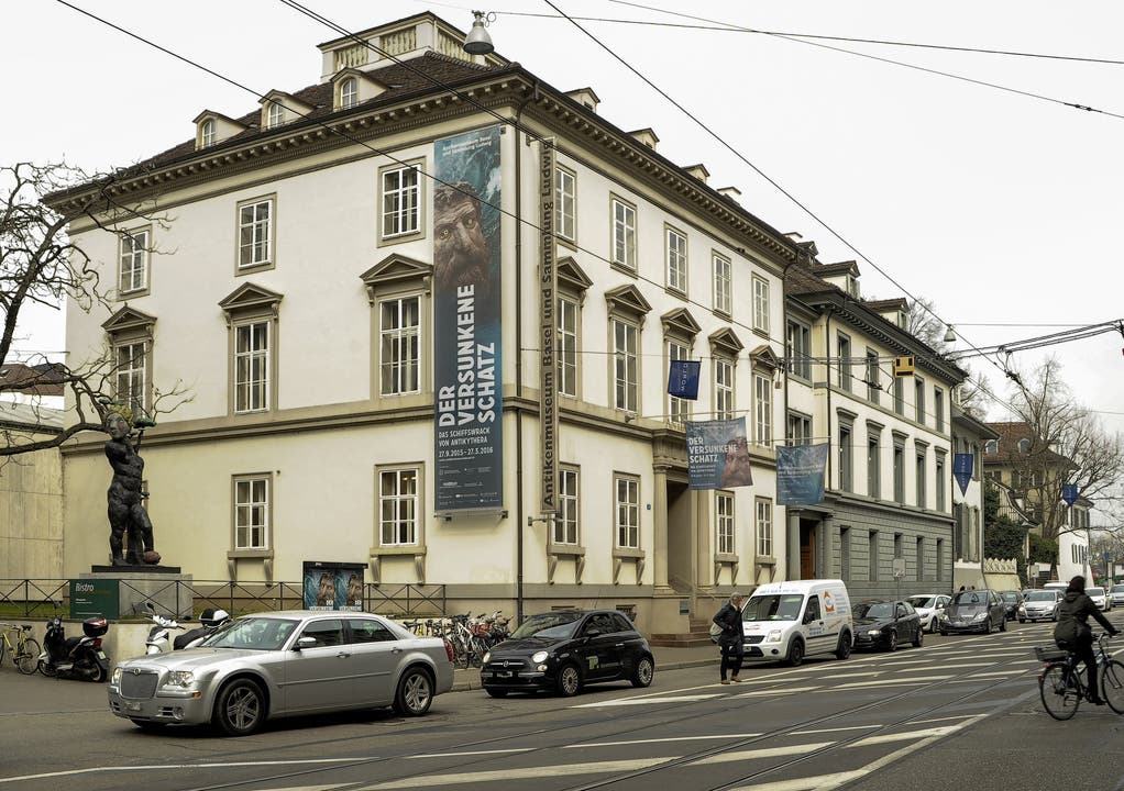 Der jetzige Standort des Antikenmuseums im St. Alban-Graben.