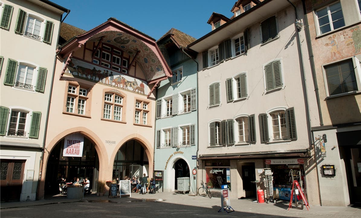 Die Aarauer Altstadt in Bildern