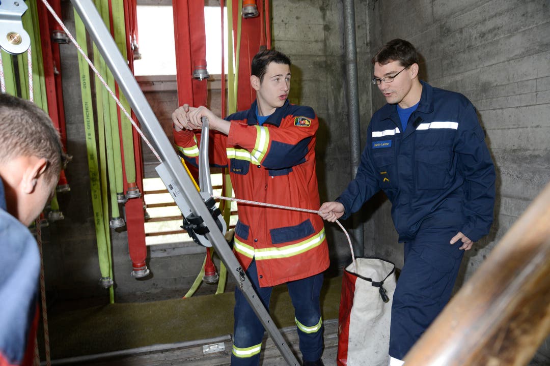 Die Feuerwehr-Hauptübung in Grenchen.