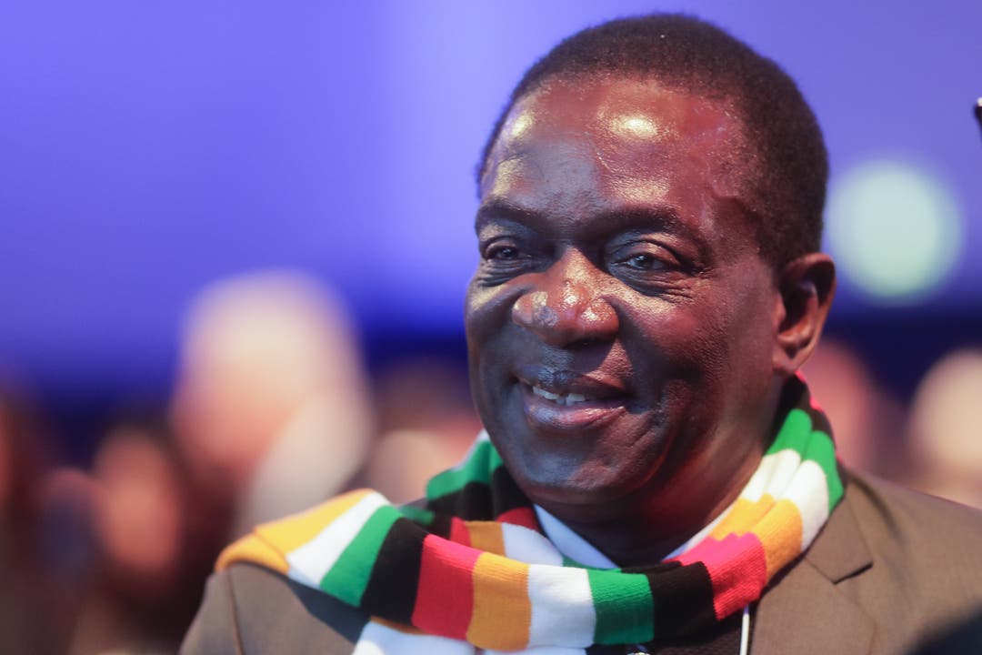 Emmerson Mnangagwa, Präsident von Zimbawe