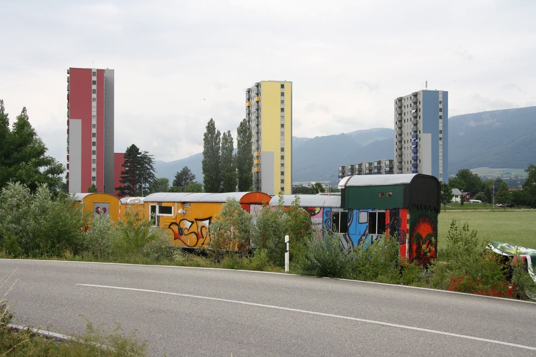 Ein paar Tage später sind die Wagabunten wieder im Grabacker zu finden. Die SP fordert die Stadt Solothurn auf, ein unverbautes Grundstück zur Verfügung zu stellen.